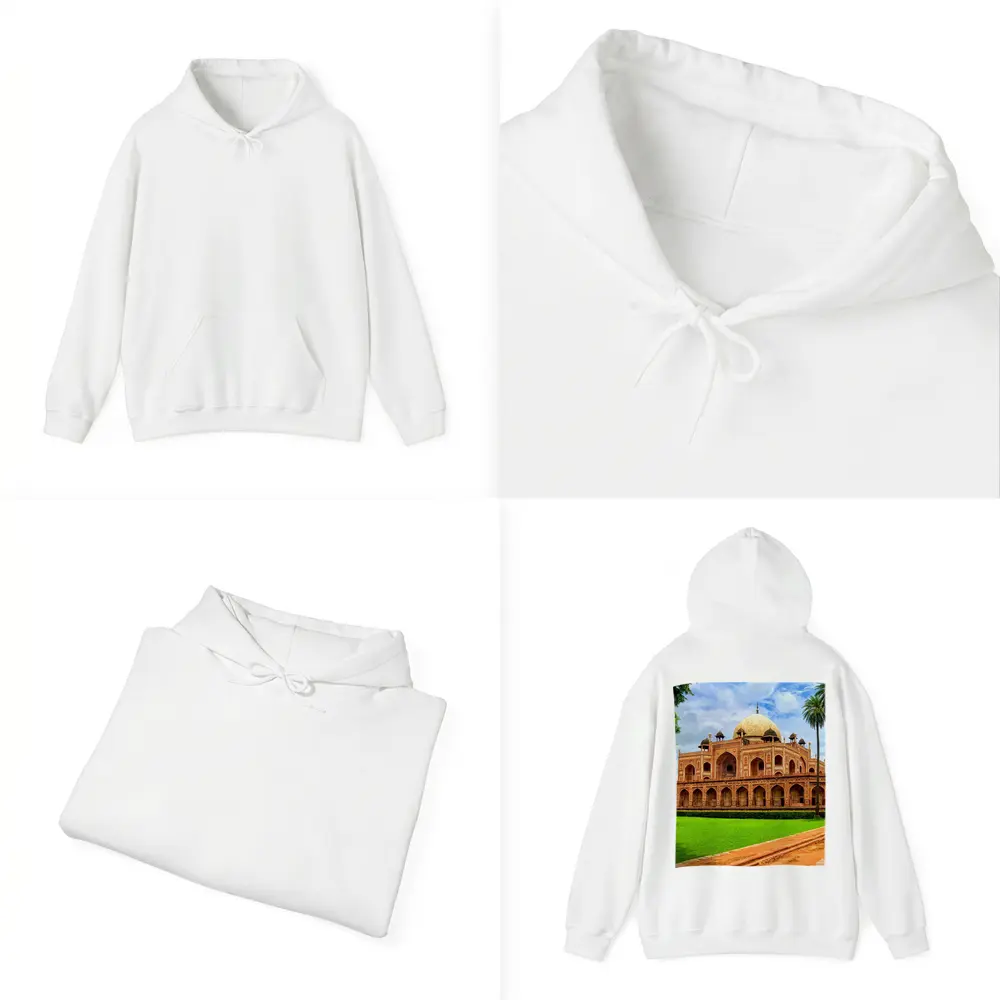 Humayun Tomb New Delhi India Landmark – Hoodies