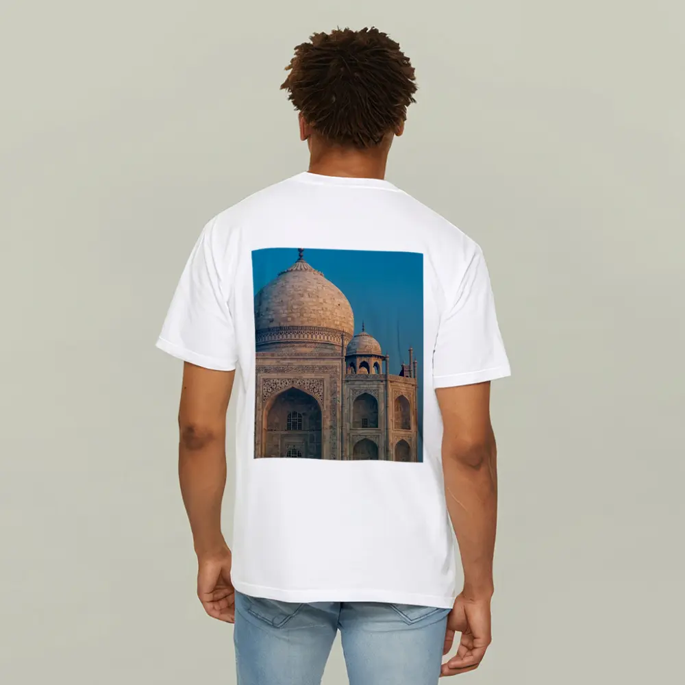 Taj Mahal Dome Blue Sky India – T-Shirts