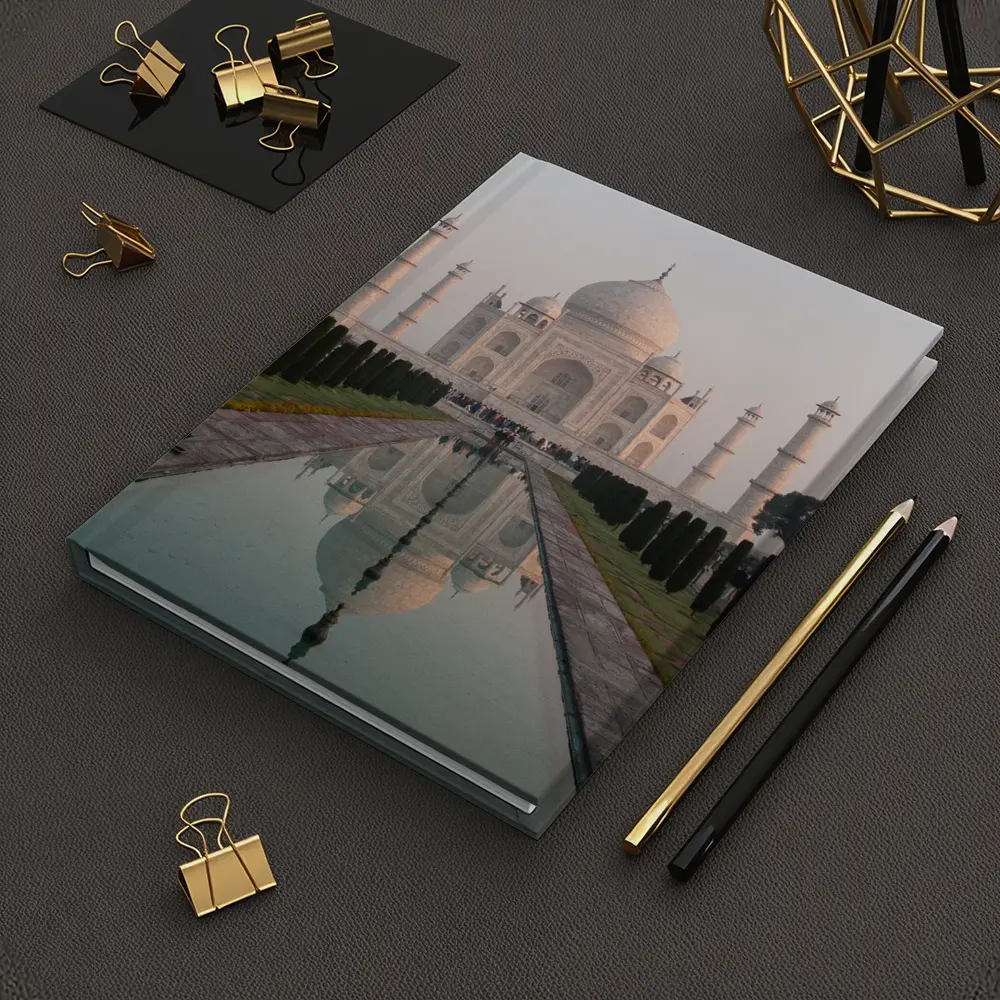 Taj Mahal Reflection Pool Agra India – Notebooks
