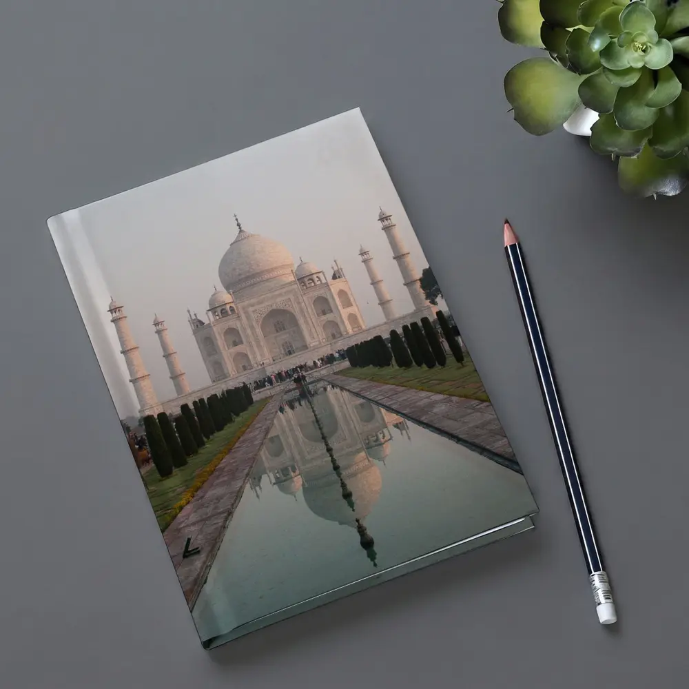 Taj Mahal Reflection Pool Agra India – Notebooks