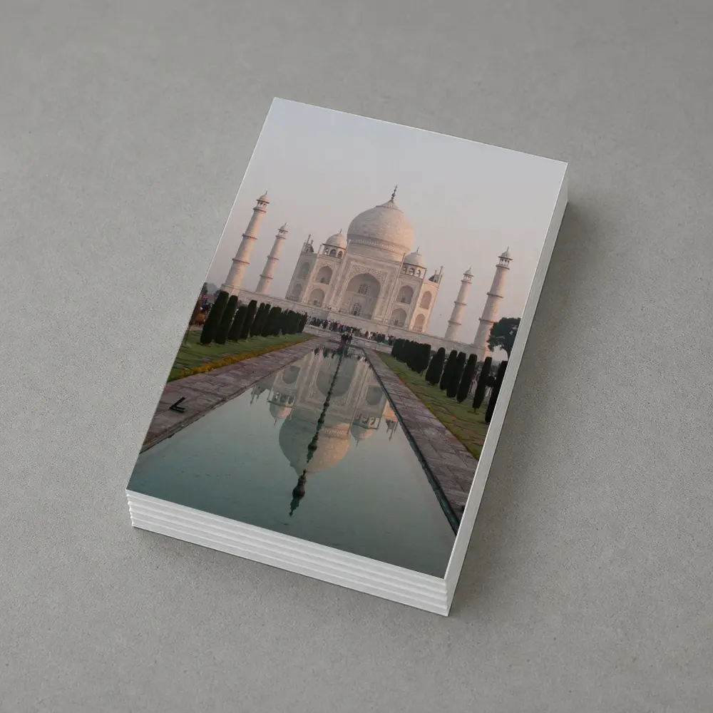 Taj Mahal Reflection Pool Agra India – Postcards