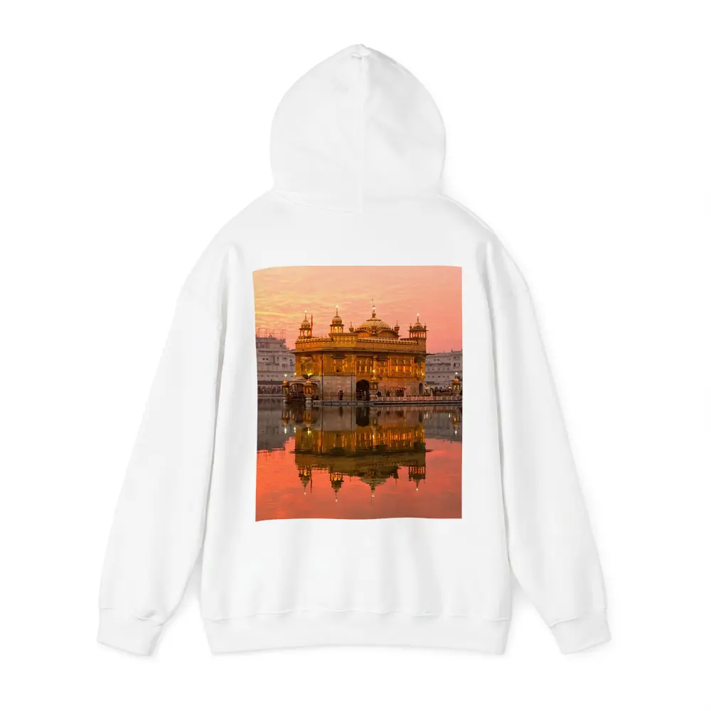Golden Temple Amritsar Sunset Reflection – Hoodies