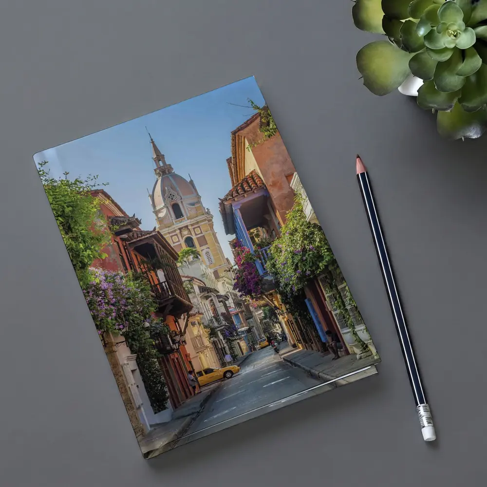 Cartagena Colombia Old Town Cathedral Street – Notebooks