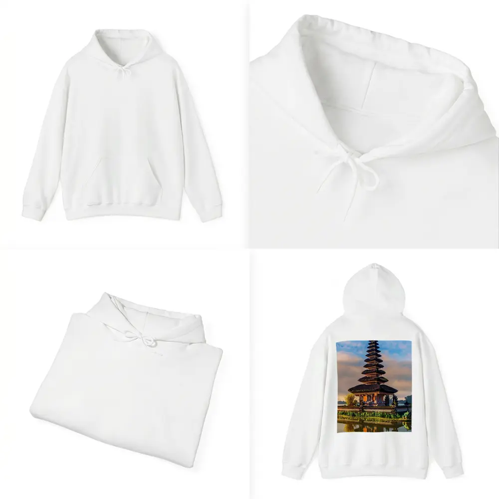 Pura Ulun Danu Bratan Temple Bali Indonesia – Hoodies