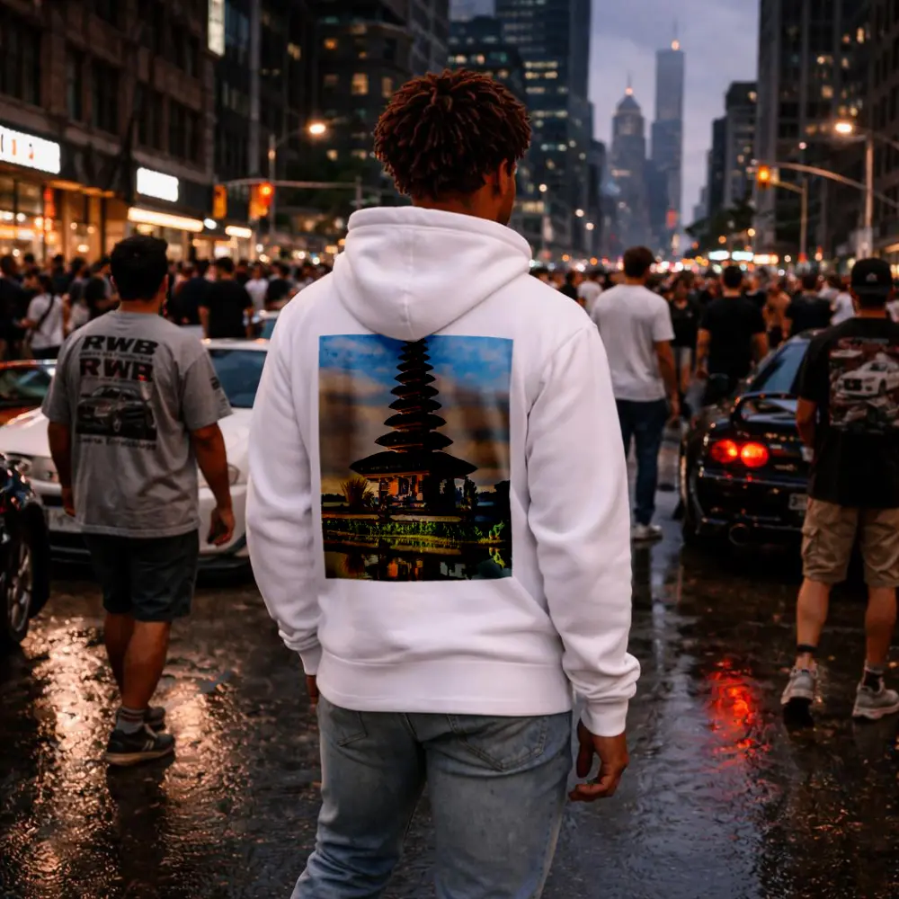 Pura Ulun Danu Bratan Temple Bali Indonesia – Hoodies