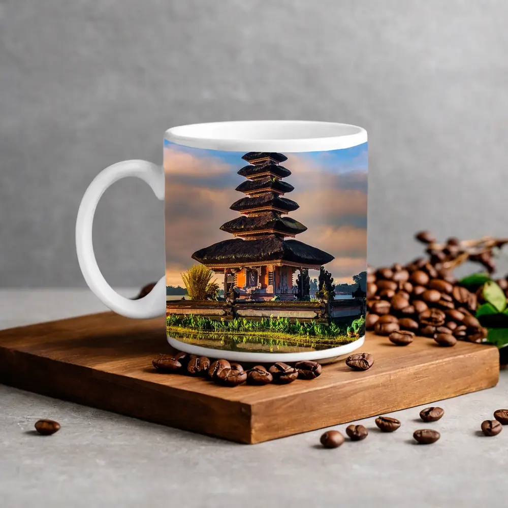 Pura Ulun Danu Bratan Temple Bali Indonesia – Mugs