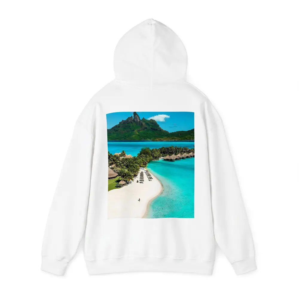 Bora Bora Tropical Beach Crystal Blue Lagoon – Hoodies