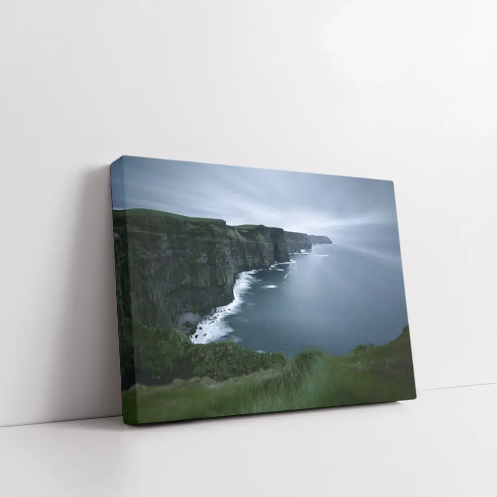Cliffs of Moher Ireland Moody Ocean View – Wall Art
