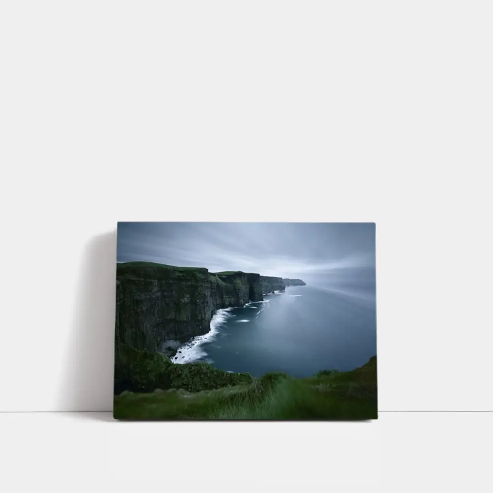 Cliffs of Moher Ireland Moody Ocean View – Wall Art