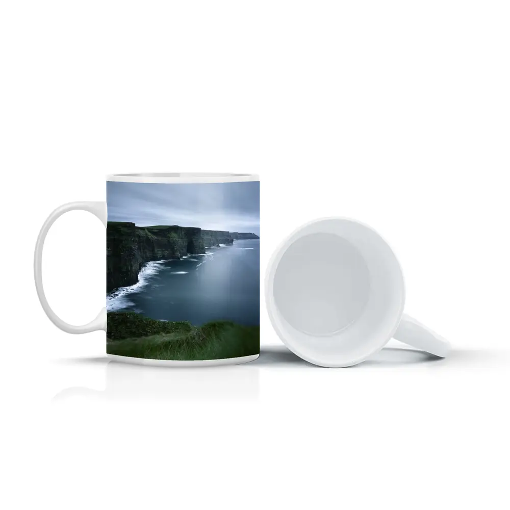 Cliffs of Moher Ireland Moody Ocean View – Mugs