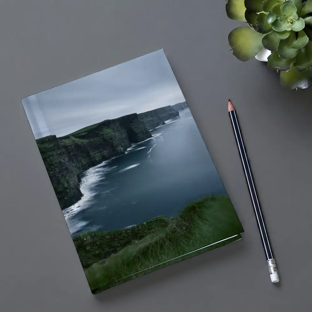 Cliffs of Moher Ireland Moody Ocean View – Notebooks