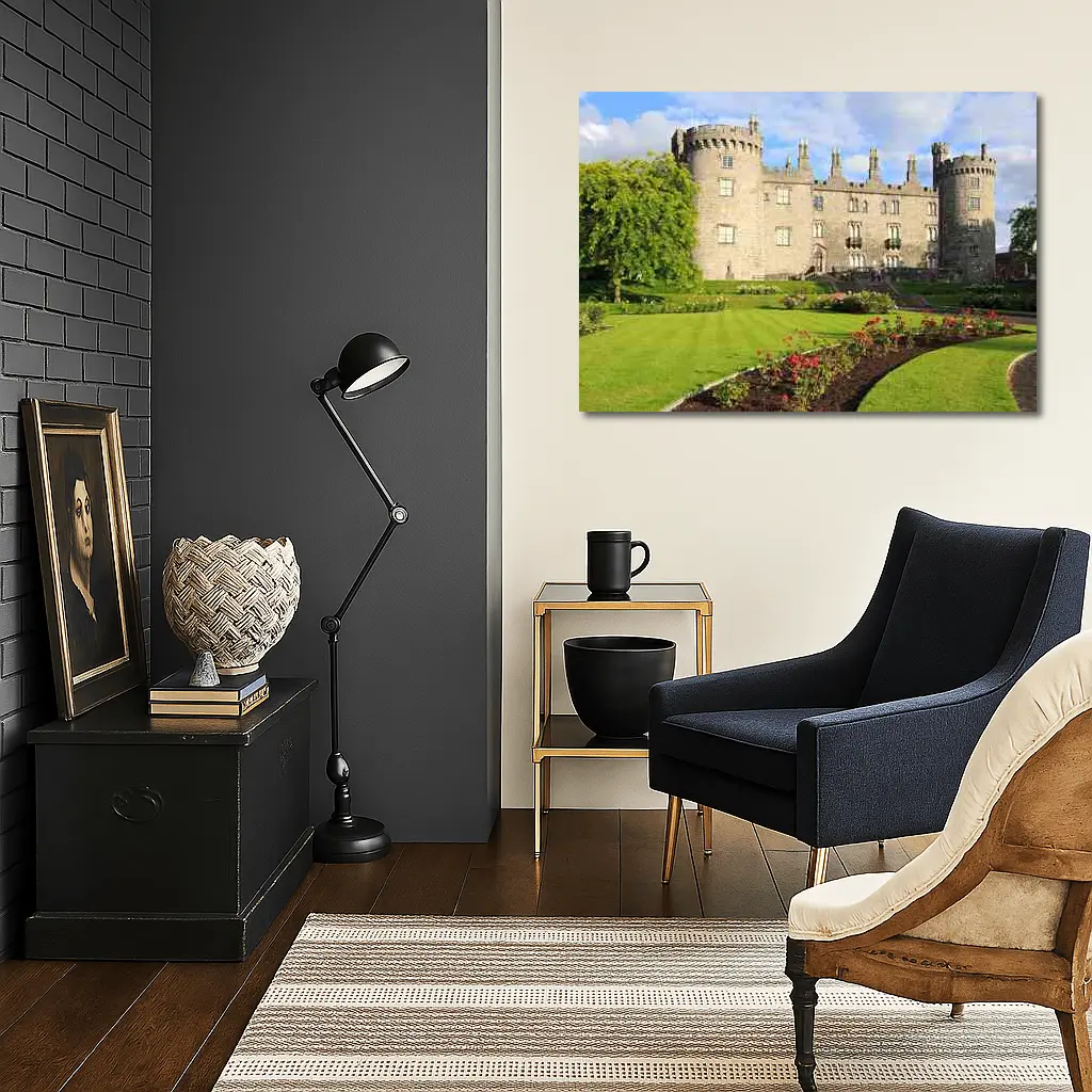 Kilkenny Castle Ireland Rose Garden Grounds – Wall Art