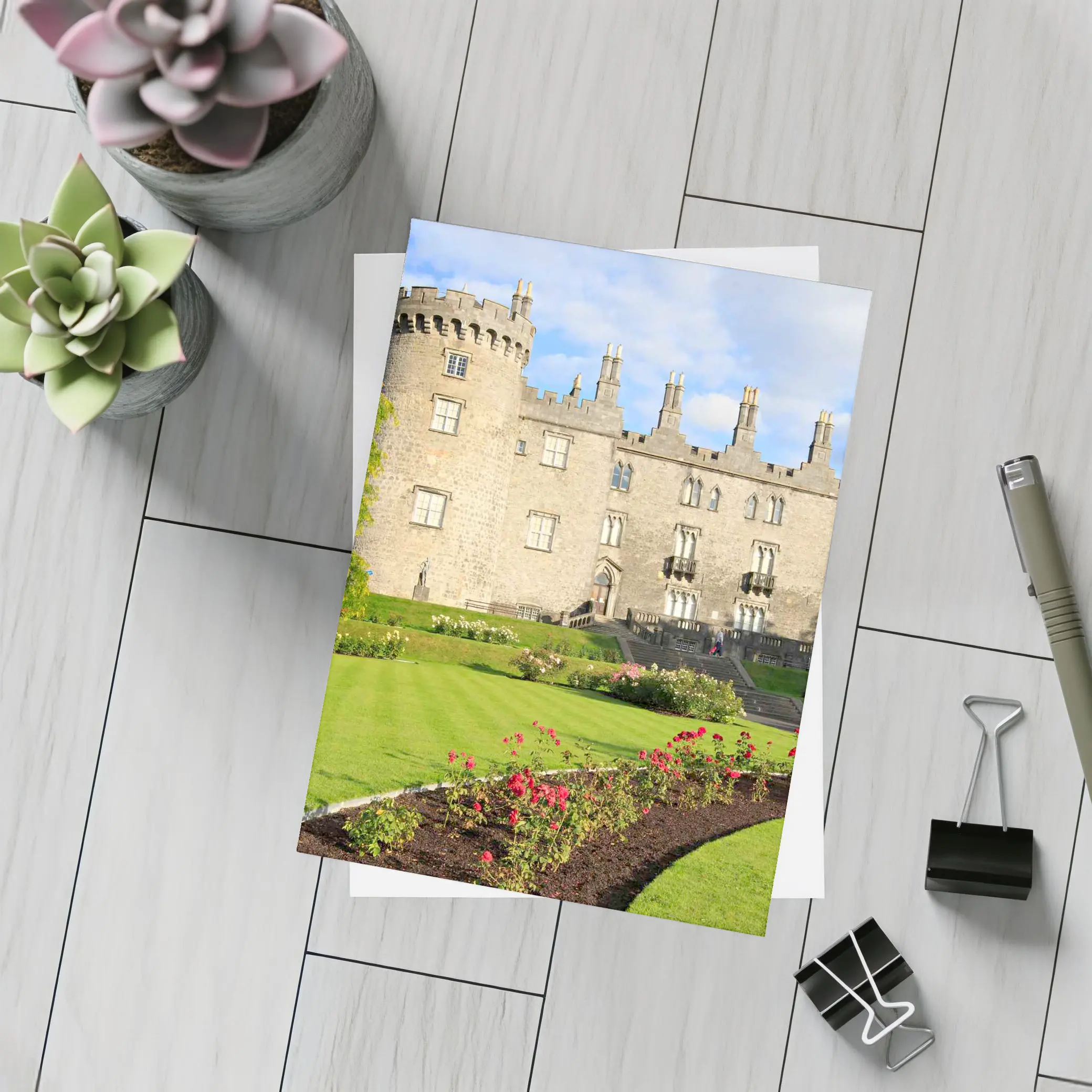 Kilkenny Castle Ireland Rose Garden Grounds – Postcards
