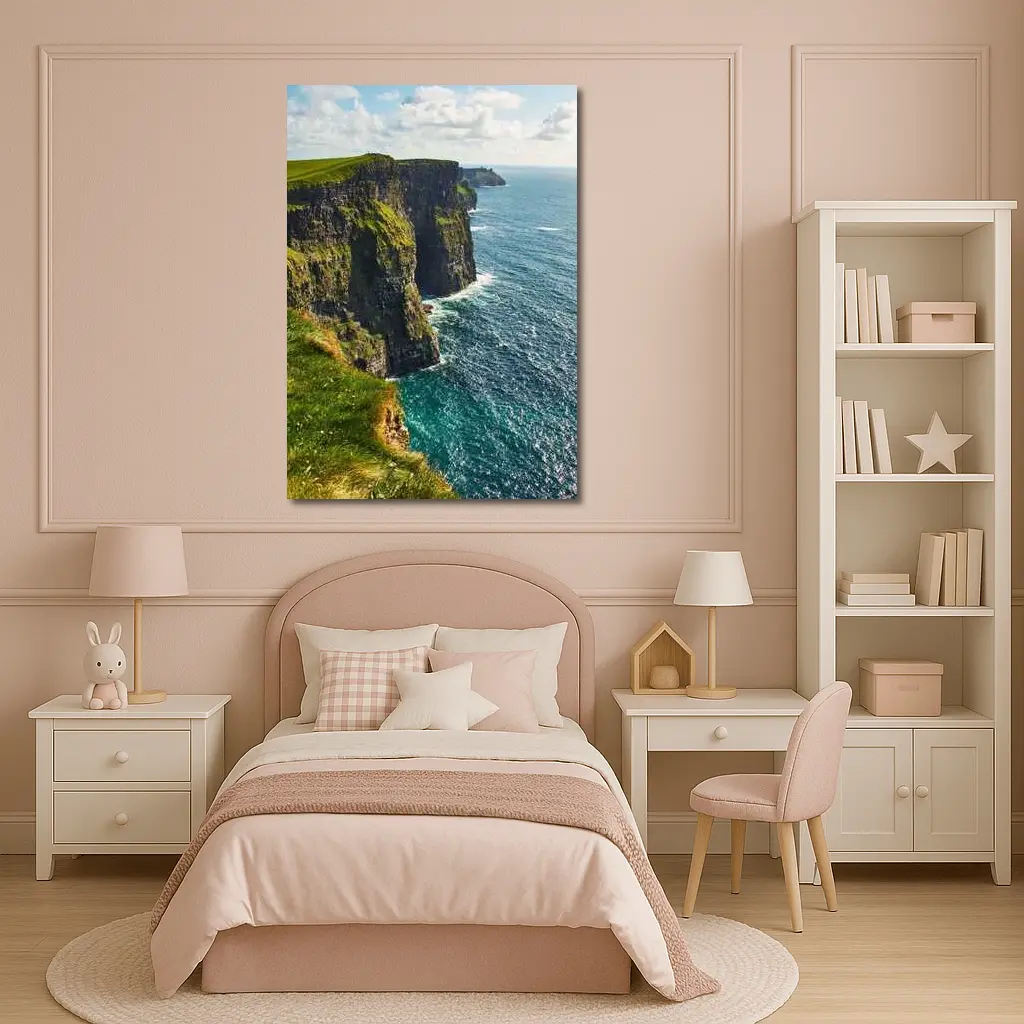 Cliffs of Moher Ireland Coastal Ocean View – Wall Art