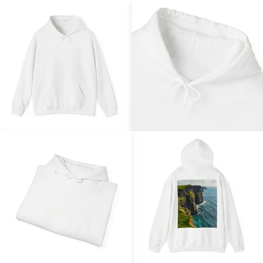Cliffs of Moher Ireland Coastal Ocean View – Hoodies