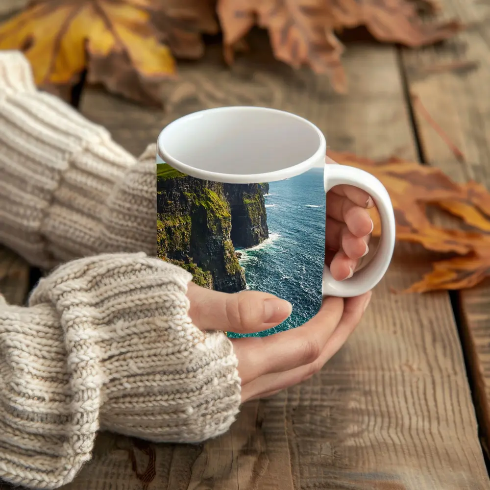 Cliffs of Moher Ireland Coastal Ocean View – Mugs
