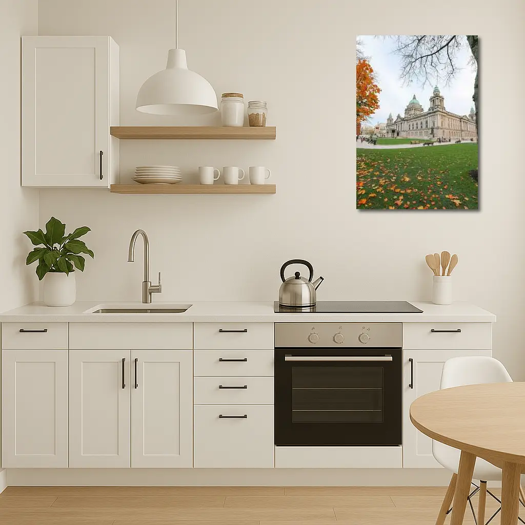 Belfast City Hall Autumn Leaves Ireland – Wall Art