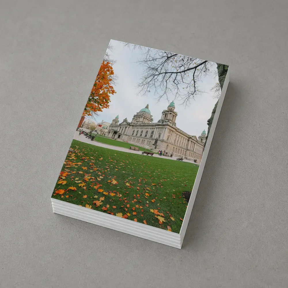Belfast City Hall Autumn Leaves Ireland – Postcards