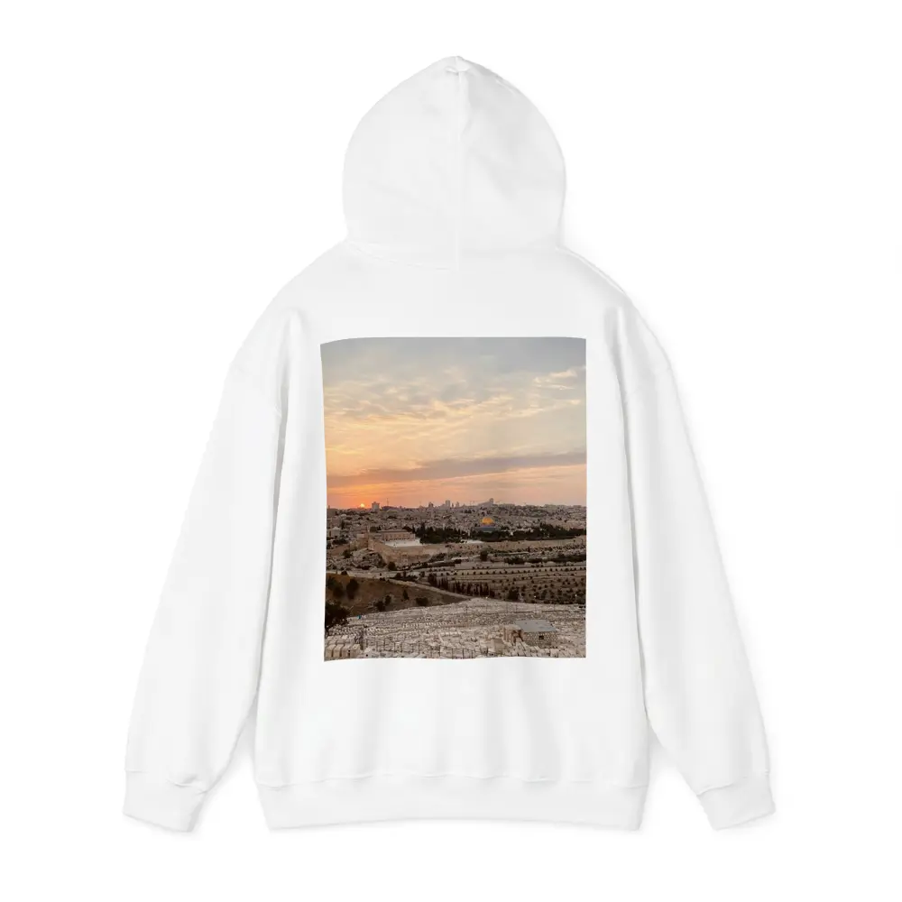 Jerusalem Old City Sunset Panoramic View – Hoodies