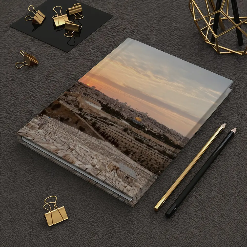 Jerusalem Old City Sunset Panoramic View – Notebooks