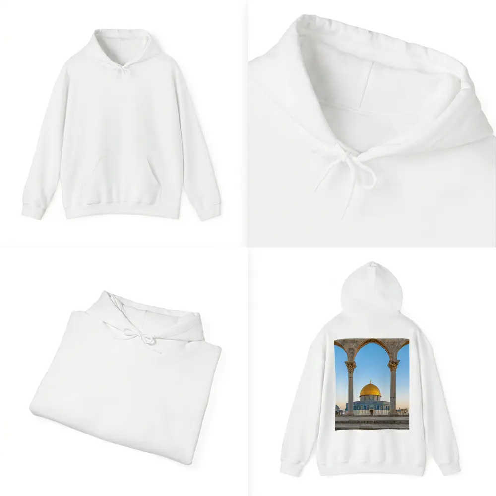 Dome of the Rock Jerusalem Blue Sky – Hoodies