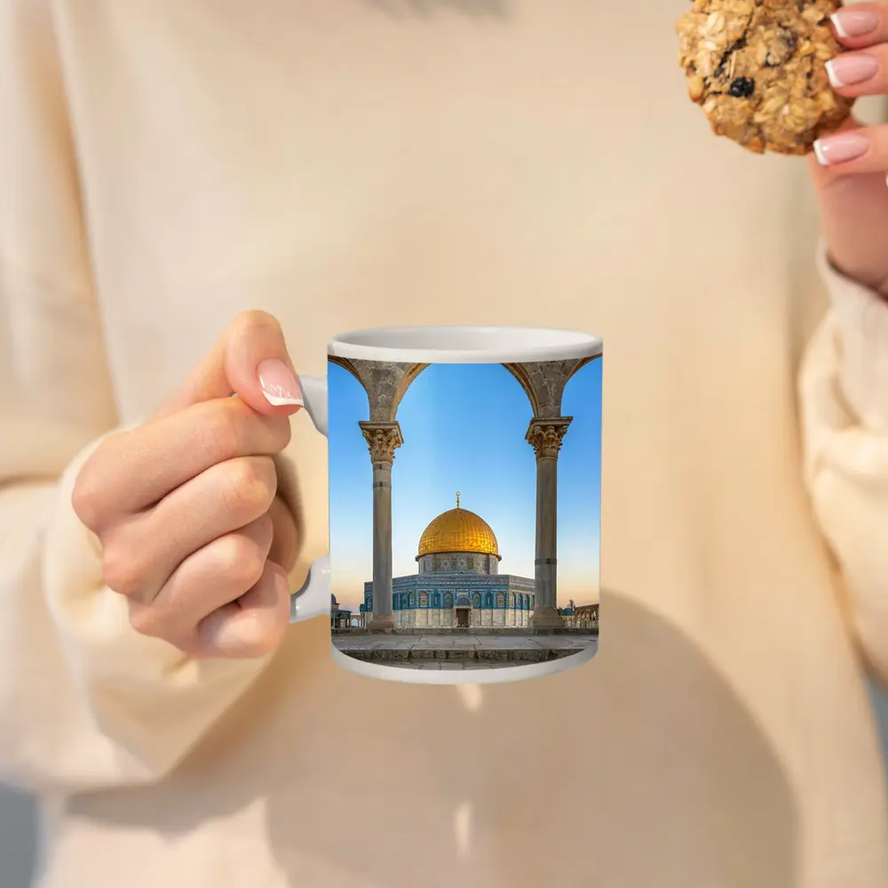 Dome of the Rock Jerusalem Blue Sky – Mugs
