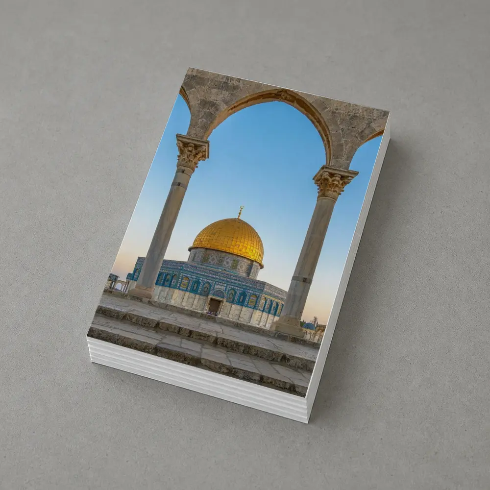 Dome of the Rock Jerusalem Blue Sky – Postcards