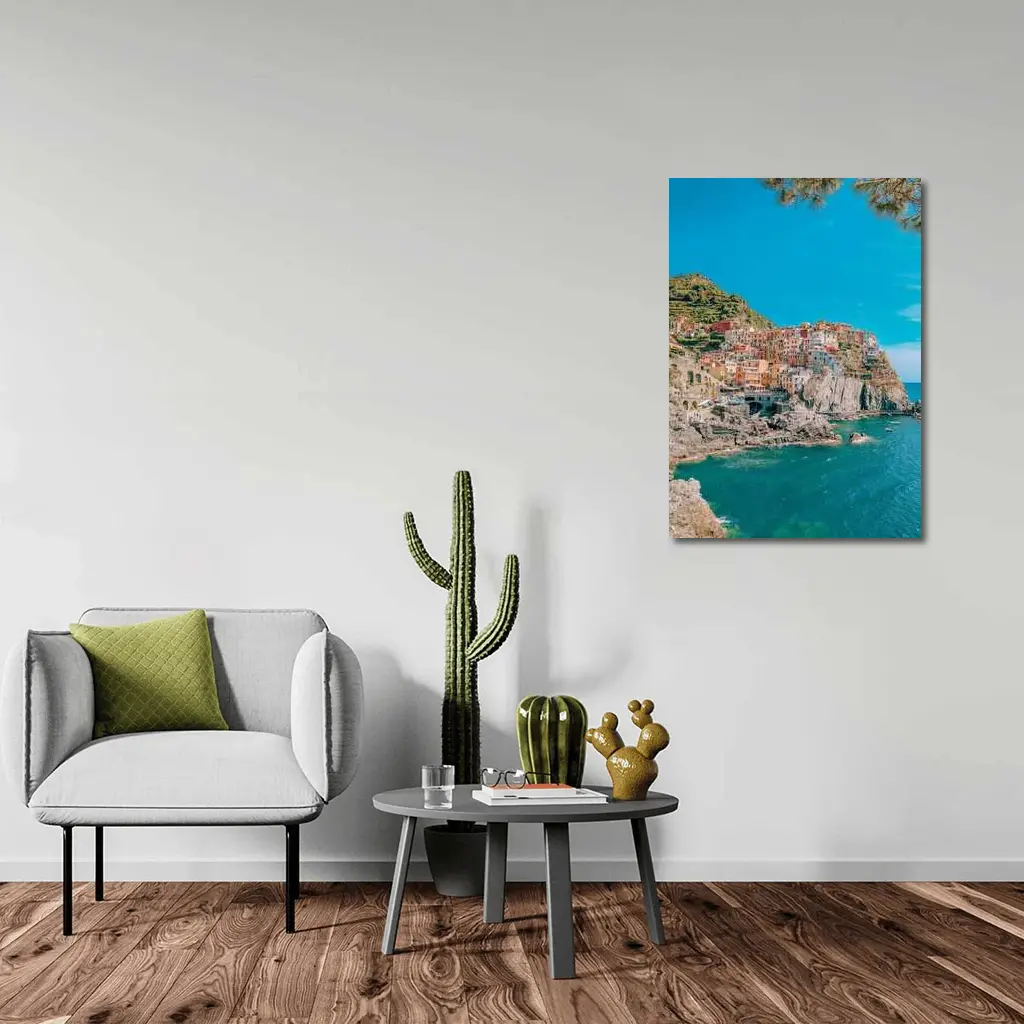 Manarola Cinque Terre Colorful Cliffside Village Italy – Wall Art