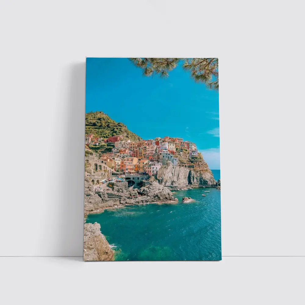 Manarola Cinque Terre Colorful Cliffside Village Italy – Wall Art