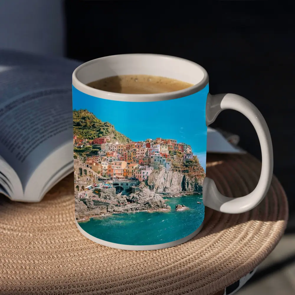 Manarola Cinque Terre Colorful Cliffside Village Italy – Mugs