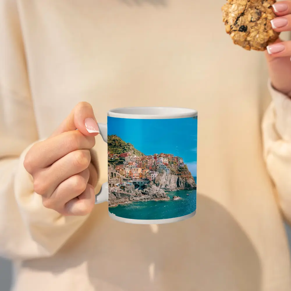 Manarola Cinque Terre Colorful Cliffside Village Italy – Mugs