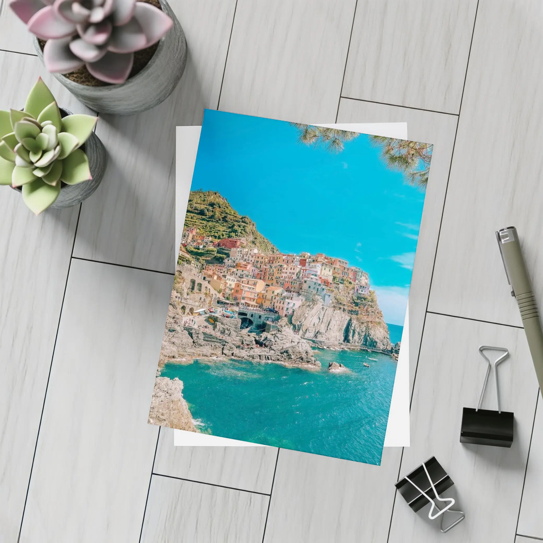 Manarola Cinque Terre Colorful Cliffside Village Italy – Postcards