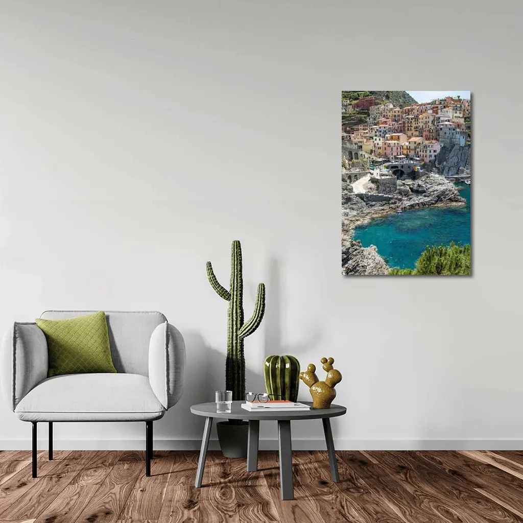 Manarola Cinque Terre Colorful Cliffside Village Italy – Wall Art