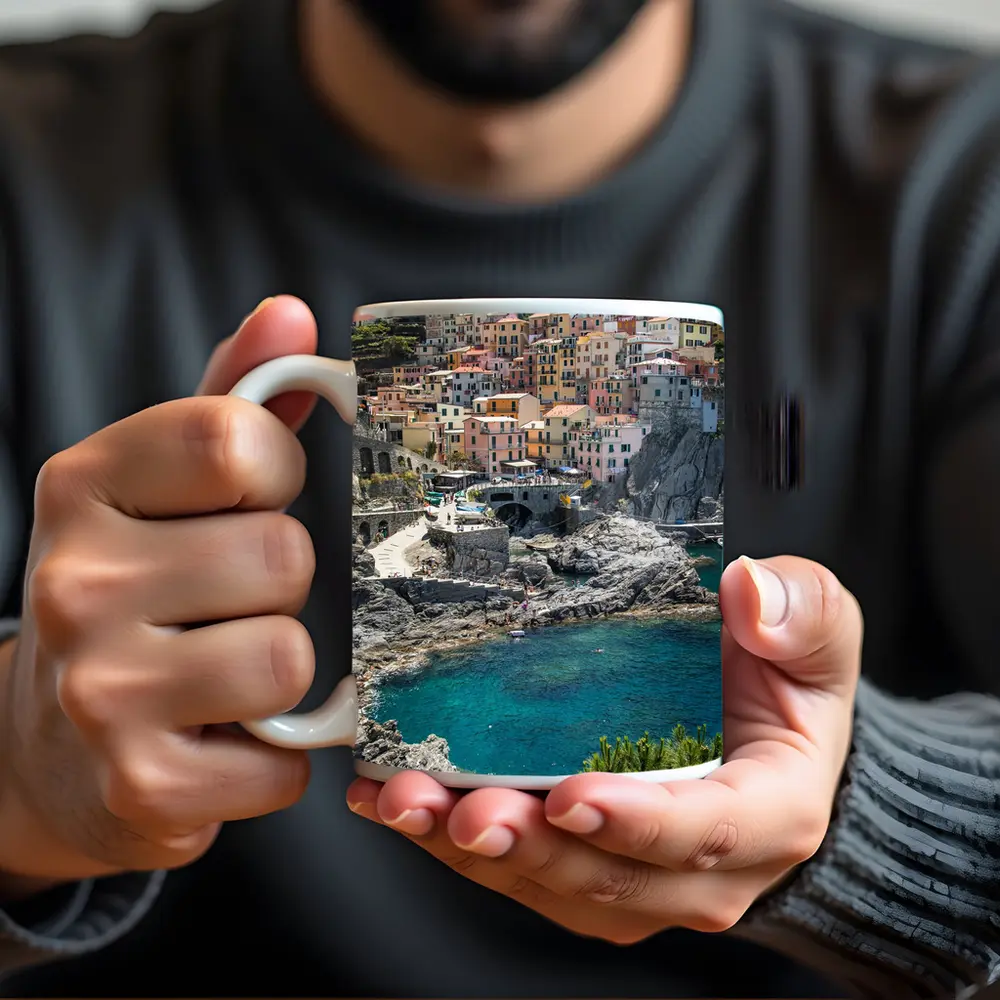 Manarola Cinque Terre Colorful Cliffside Village Italy – Mugs