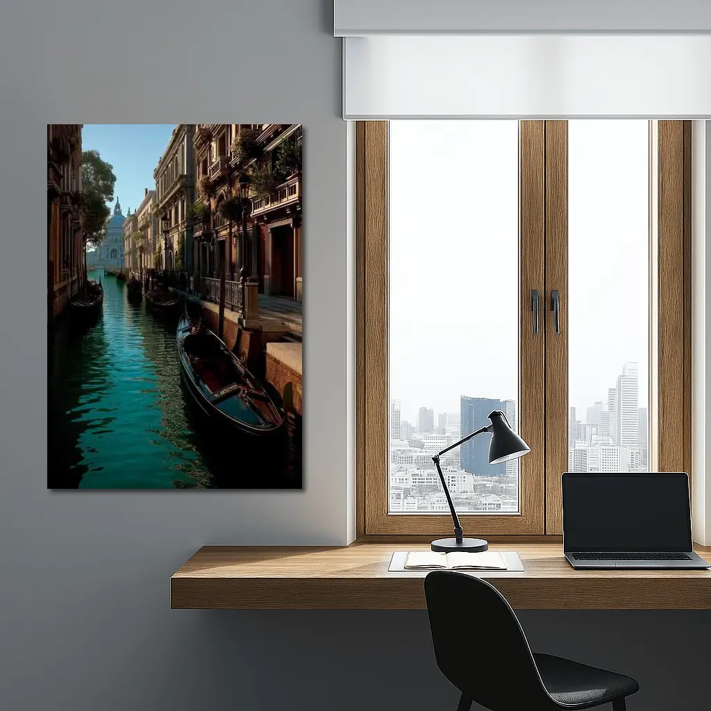 Venice Canal Gondolas Historic Architecture Italy – Wall Art
