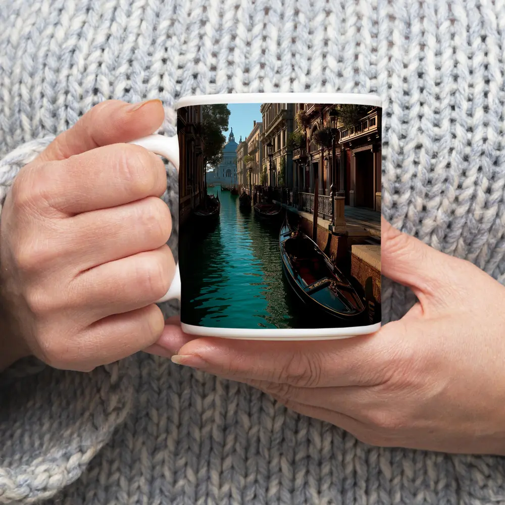 Venice Canal Gondolas Historic Architecture Italy – Mugs