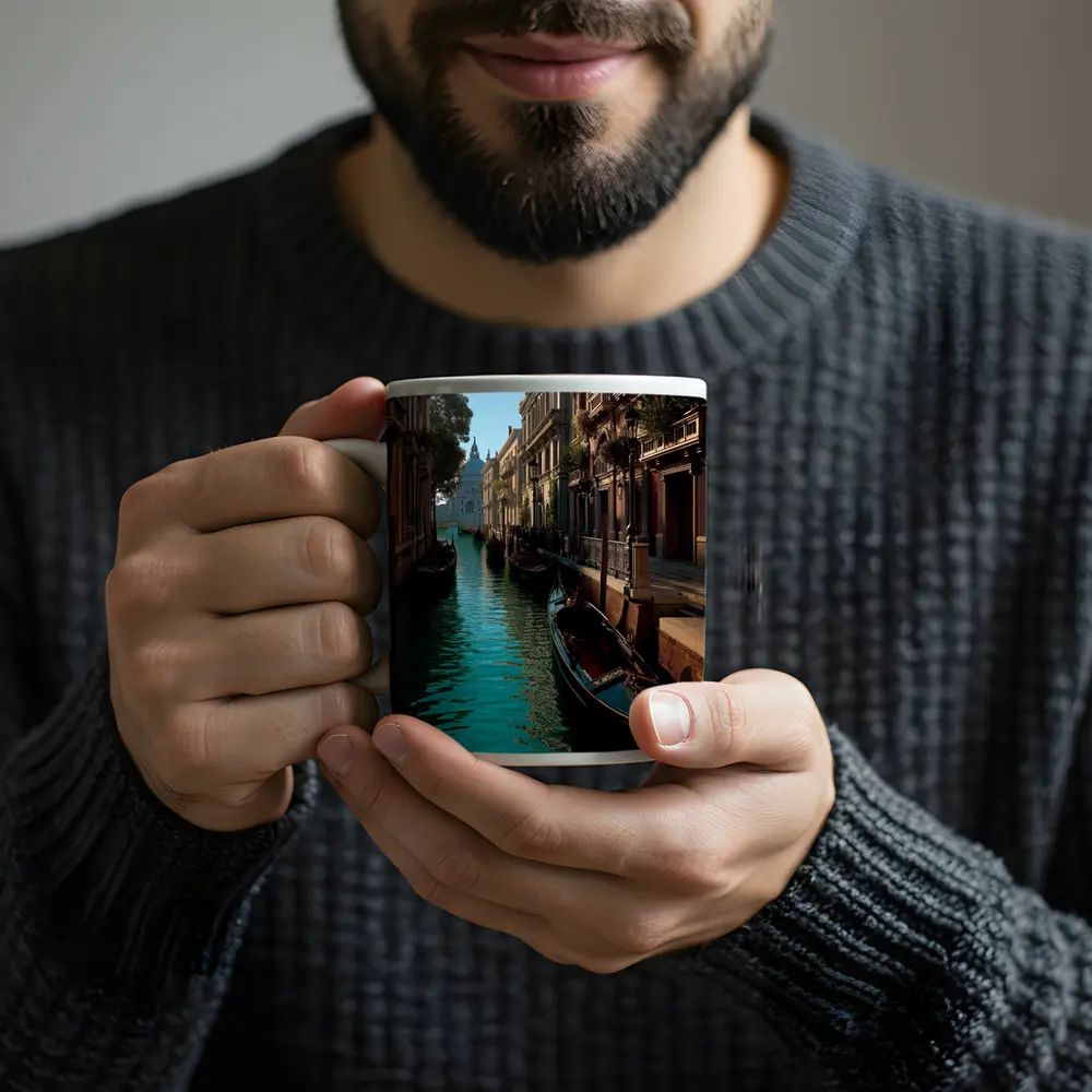 Venice Canal Gondolas Historic Architecture Italy – Mugs