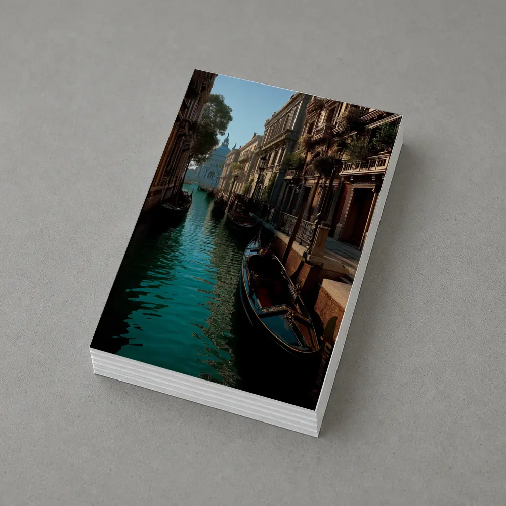 Venice Canal Gondolas Historic Architecture Italy – Postcards