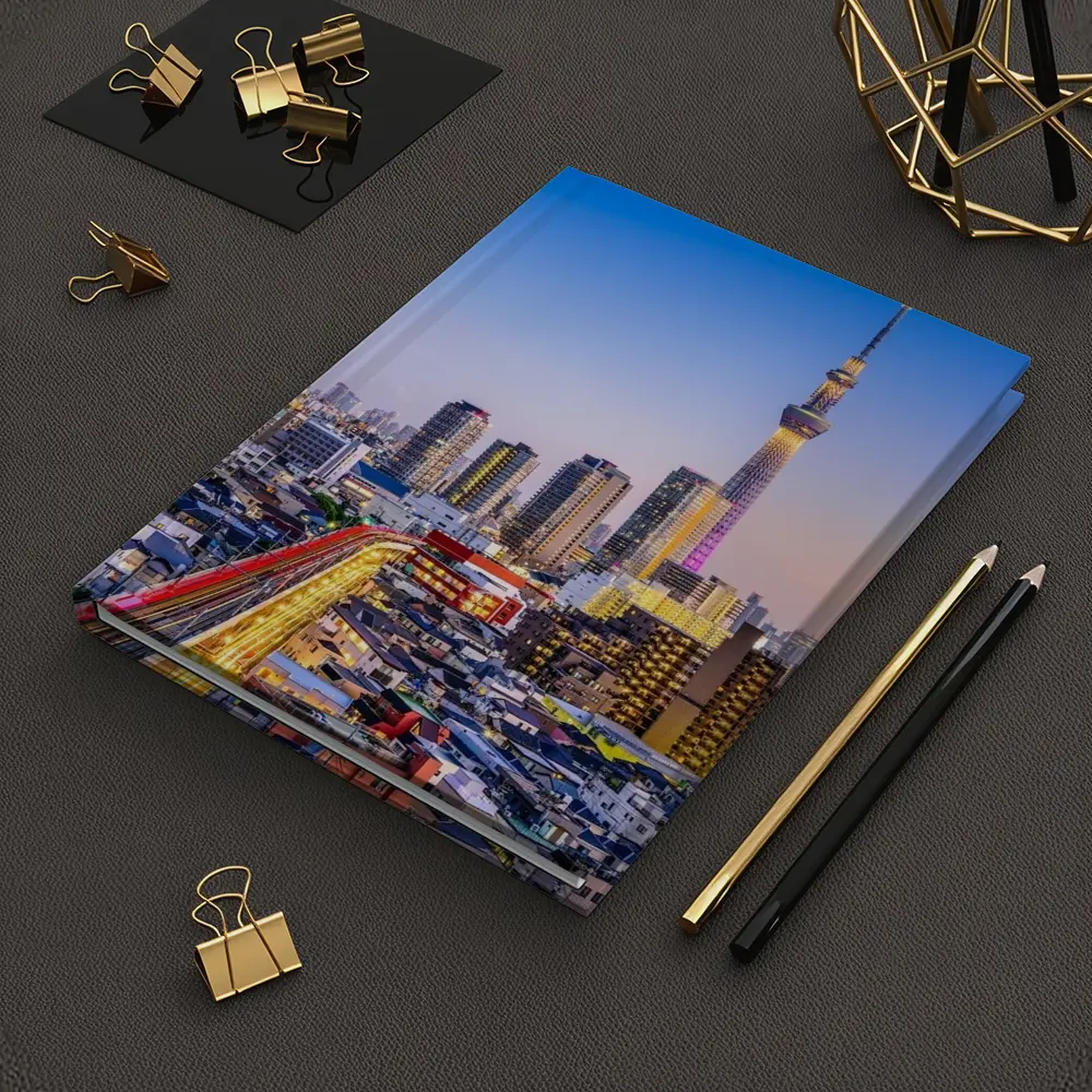Tokyo Skytree Tower City Skyline Dusk – Notebooks