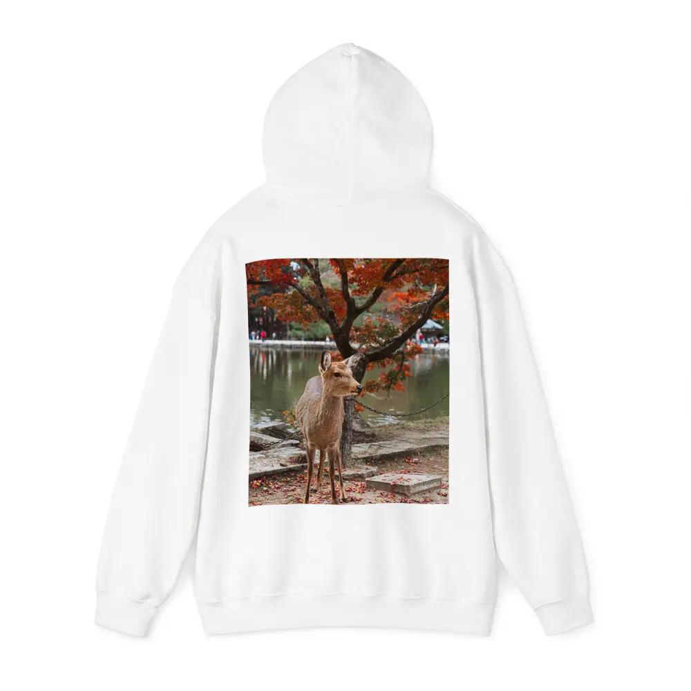 Sika Deer by Autumn Lake Japan – Hoodies