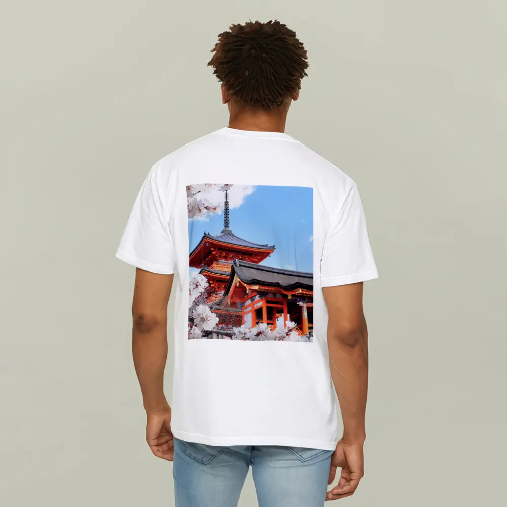 Kiyomizu Temple Cherry Blossoms Kyoto Japan – T-Shirts