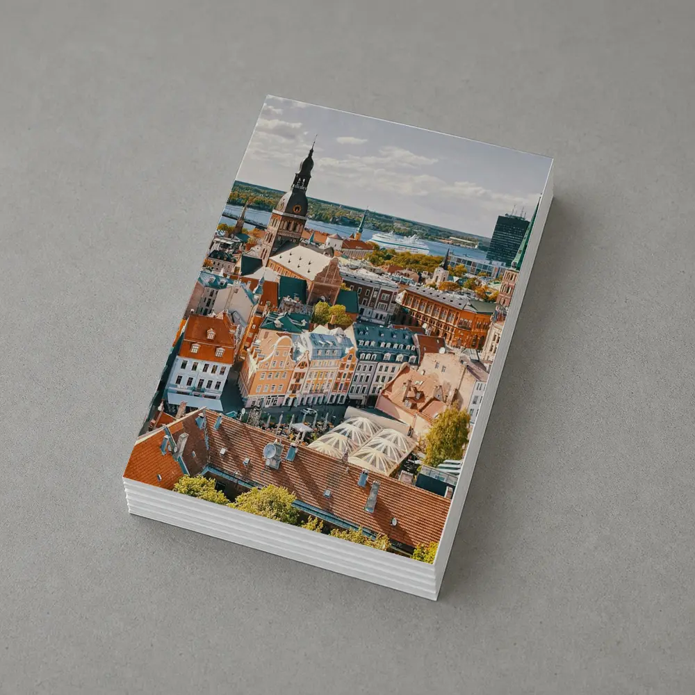 Riga Old Town Aerial View Latvia – Postcards