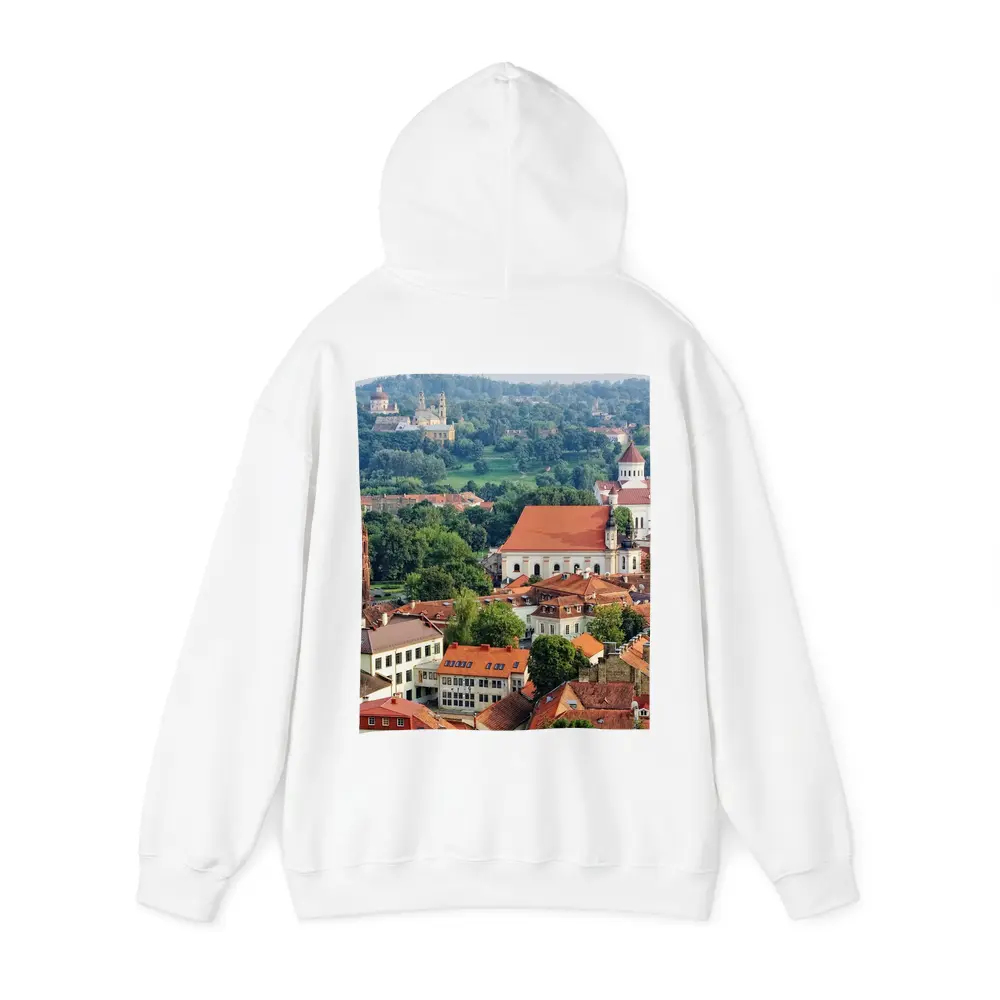 Vilnius Old Town Aerial View Lithuania – Hoodies