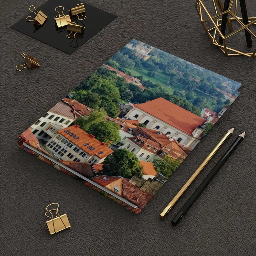 Vilnius Old Town Aerial View Lithuania – Notebooks