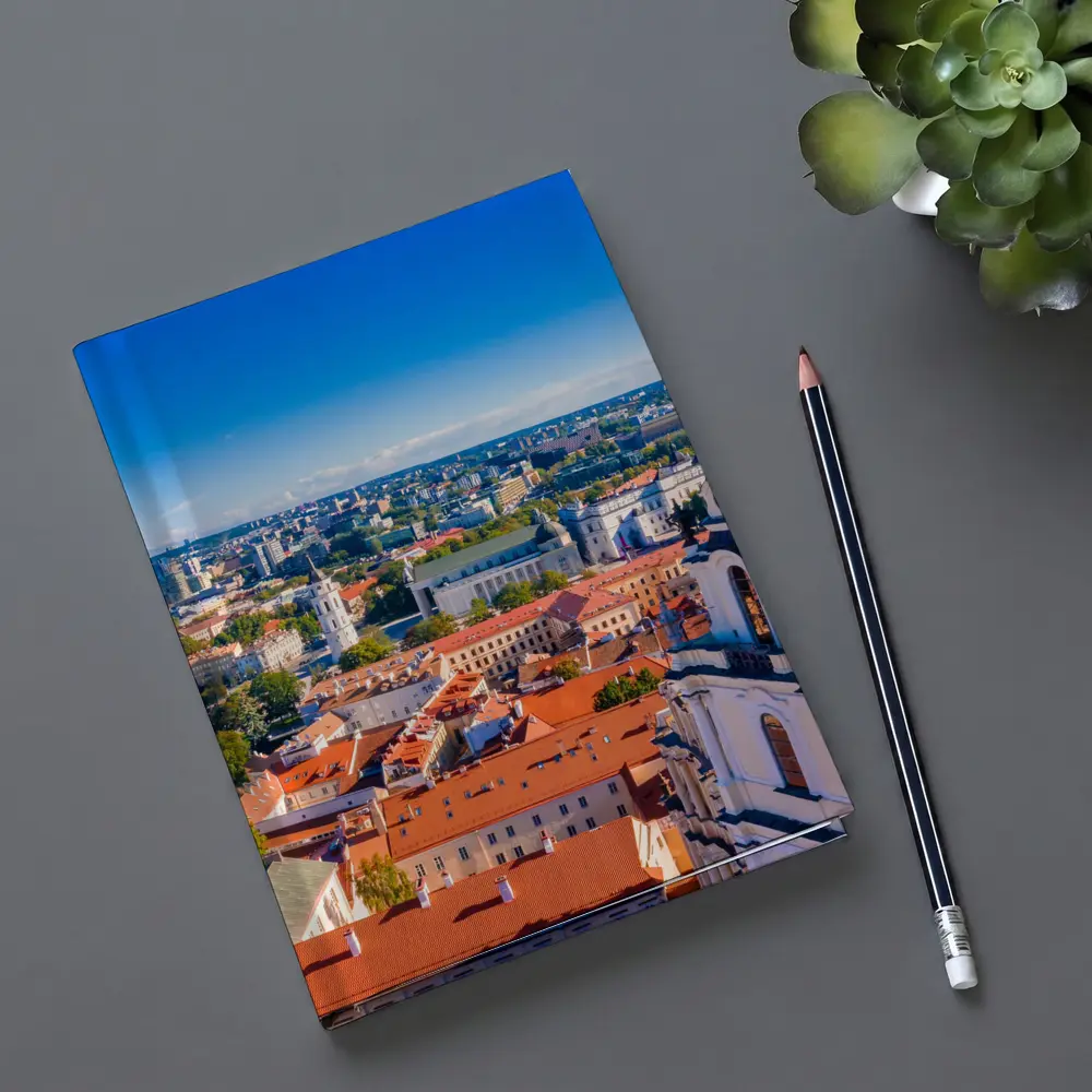Vilnius Old Town Aerial City View – Notebooks