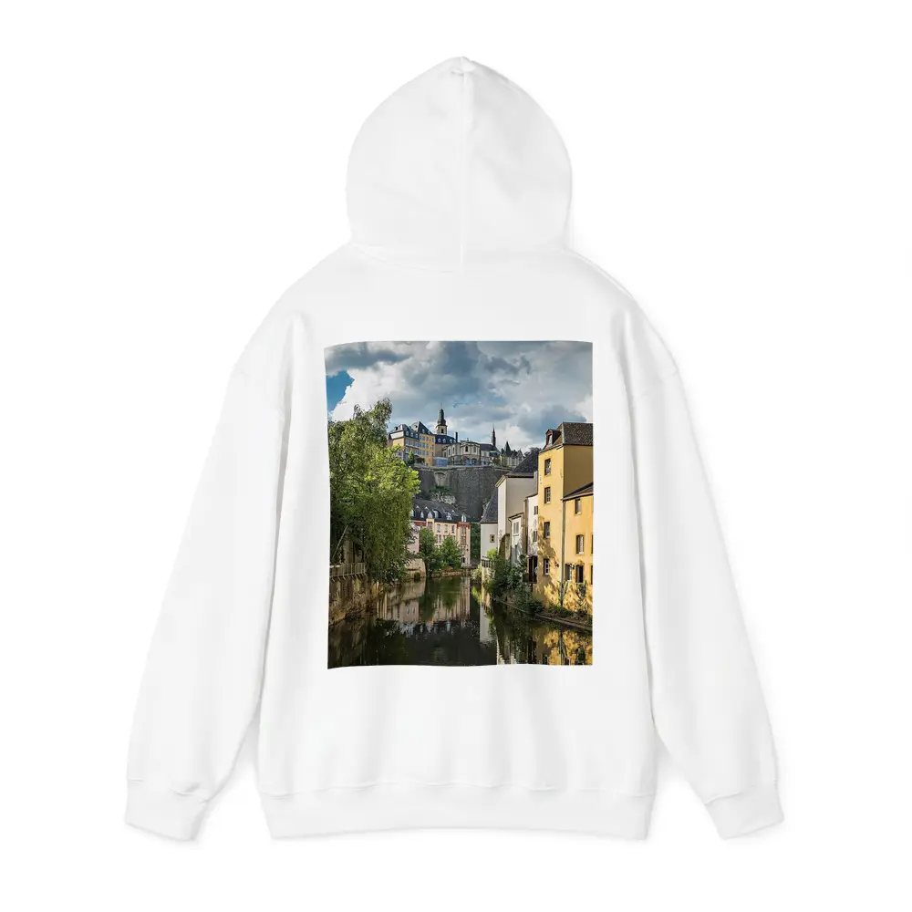 Luxembourg City Canal Old Town View – Hoodies