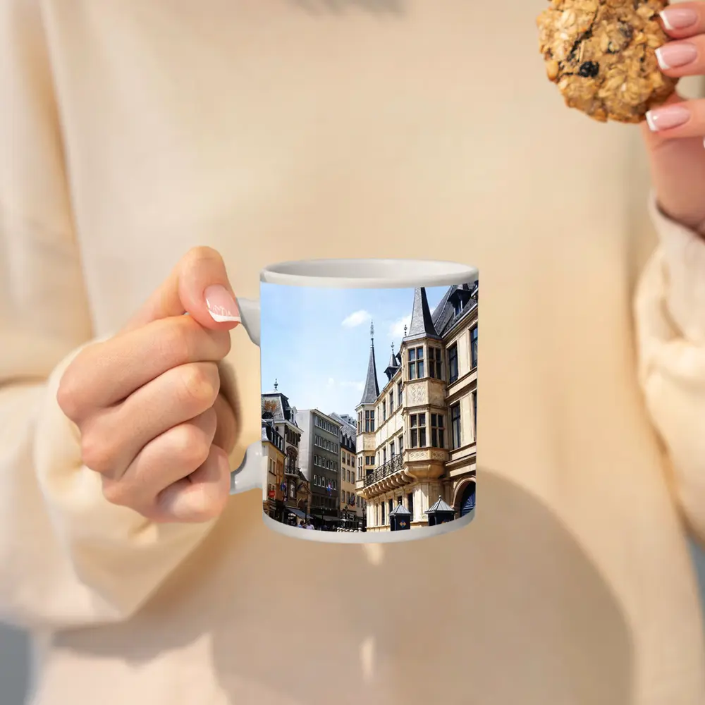 Grand Ducal Palace Luxembourg City Street – Mugs