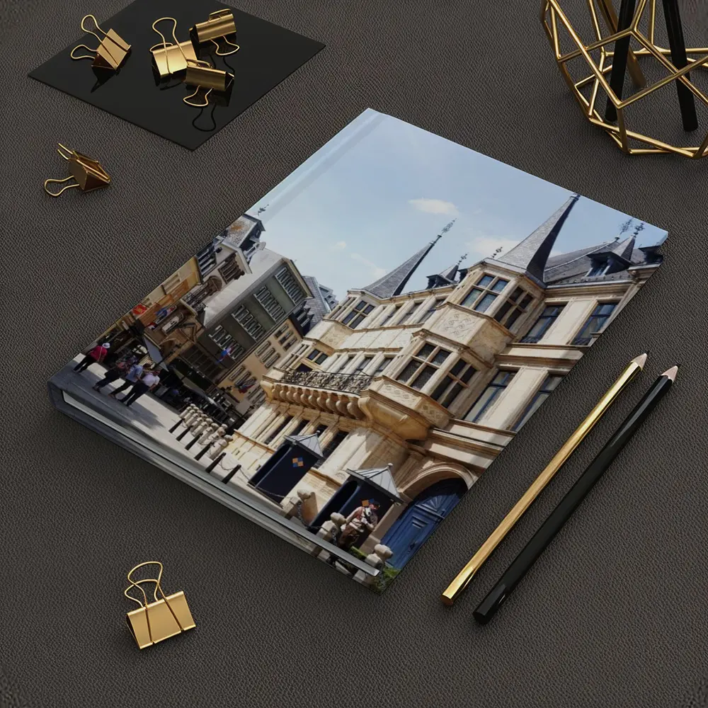 Grand Ducal Palace Luxembourg City Street – Notebooks
