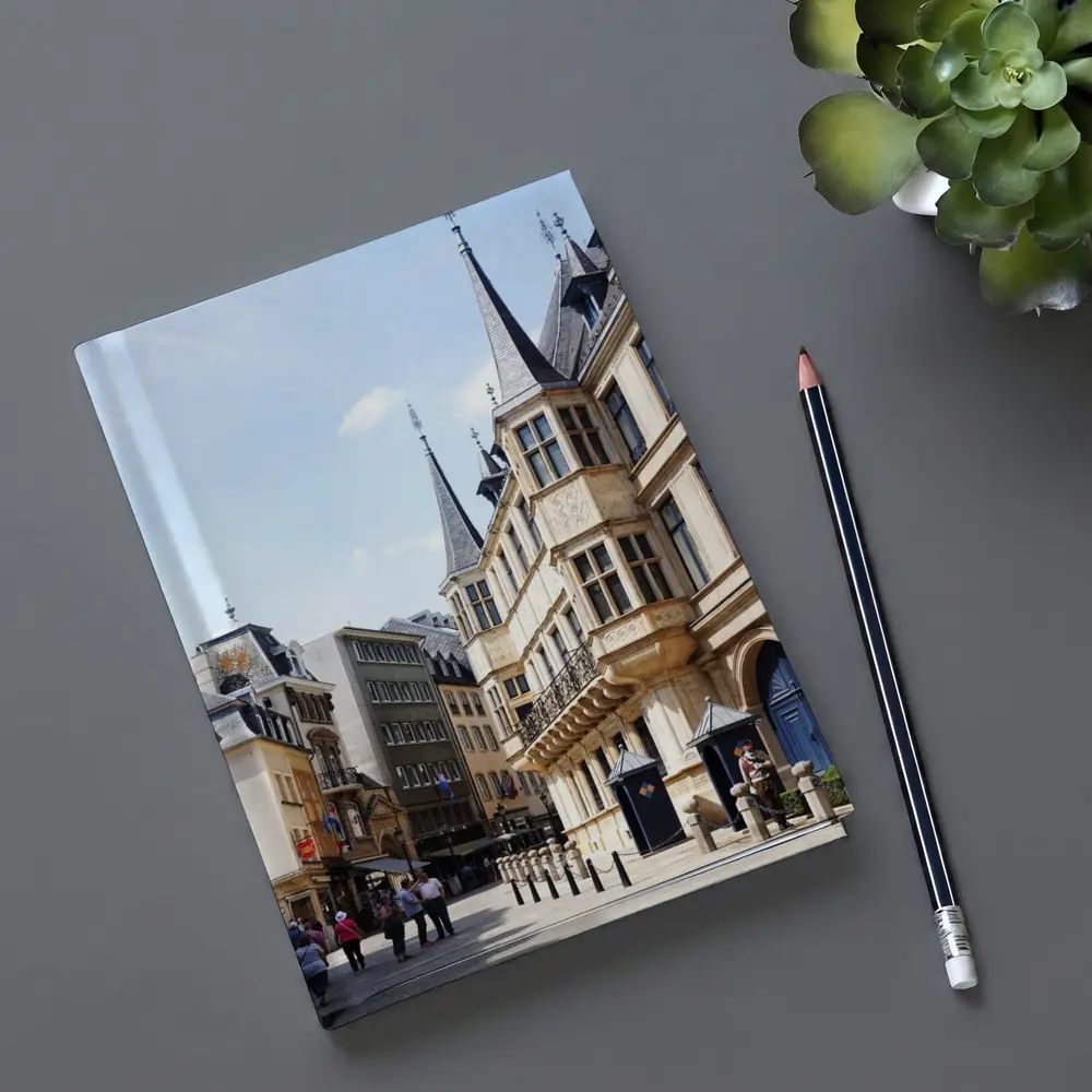 Grand Ducal Palace Luxembourg City Street – Notebooks