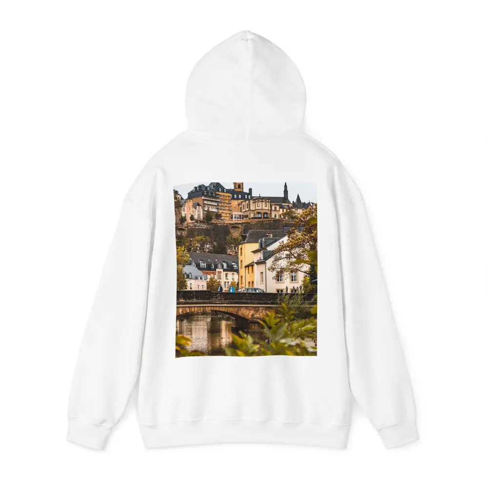 Luxembourg City Old Town Bridge View – Hoodies
